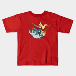 Lowdogama rides out Kids T-Shirt
